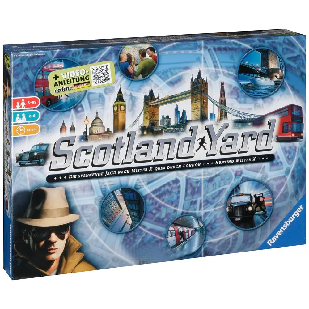 Настольная игра Ravensburger Scotland Yard, мультиколор
Настольная игра Ravensburger Scotland Yard, мультиколор