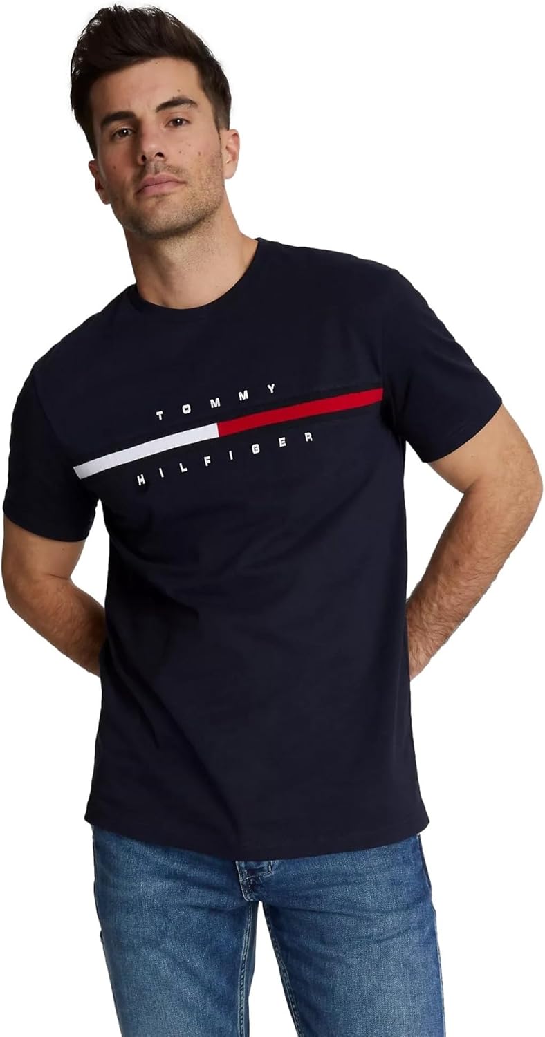 Мужская футболка Tommy Hilfiger Regular Fit с вышитым флагом и круглым вырезом, коллекция 2024 года, размер L, белая, Navy., Белый, Мужская футболка Tommy Hilfiger Regular Fit с вышитым флагом и круглым вырезом, коллекция 2024 года, размер L, белая, Navy.
Мужская футболка Tommy Hilfiger Regular Fit с вышитым флагом и круглым вырезом, коллекция 2024 года, размер L, белая, Navy., Белый, Мужская футболка Tommy Hilfiger Regular Fit с вышитым флагом и круглым вырезом, коллекция 2024 года, размер L, белая, Navy.