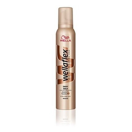 Мусс Flex Styling Shiny Hold 200мл, Wella 
Мусс Flex Styling Shiny Hold 200мл, Wella