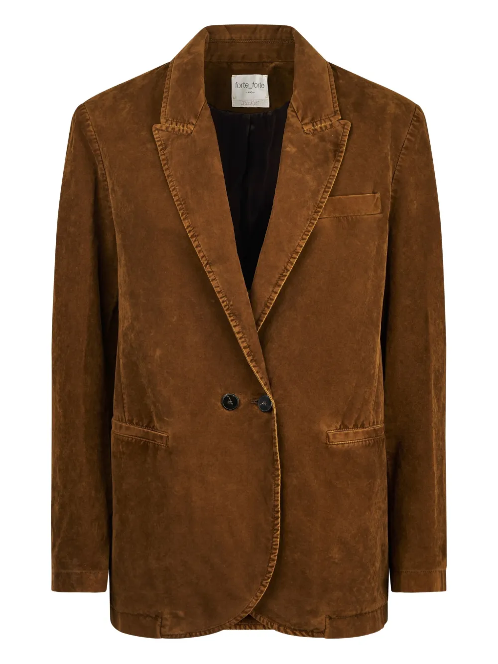 Пиджак с карманом на пуговице Forte Forte, коричневый
Пиджак с карманом на пуговице Forte Forte, коричневый