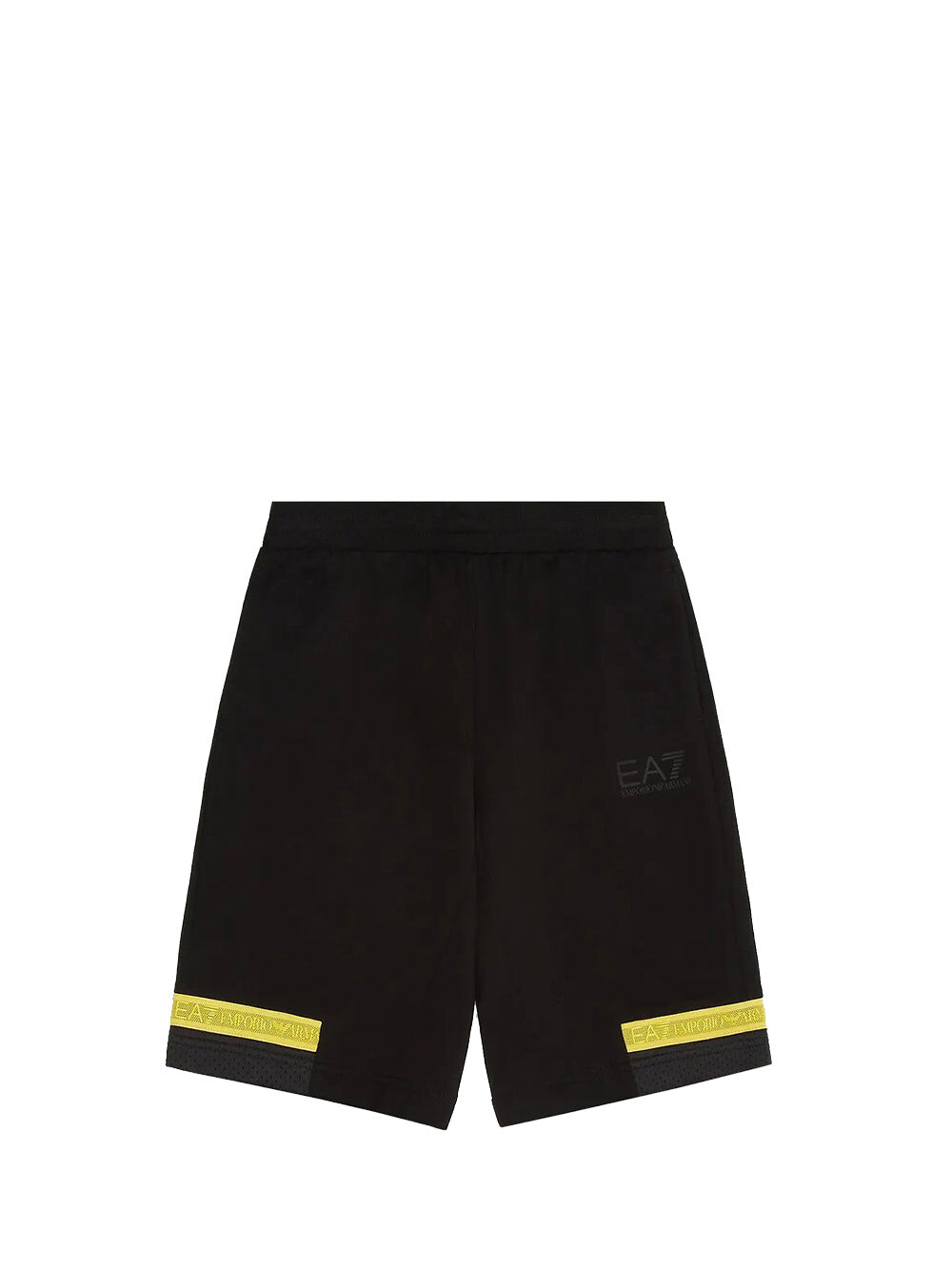 Шорты-бермуды детские чёрный/жёлтый Ea7
Шорты-бермуды детские чёрный/жёлтый Ea7