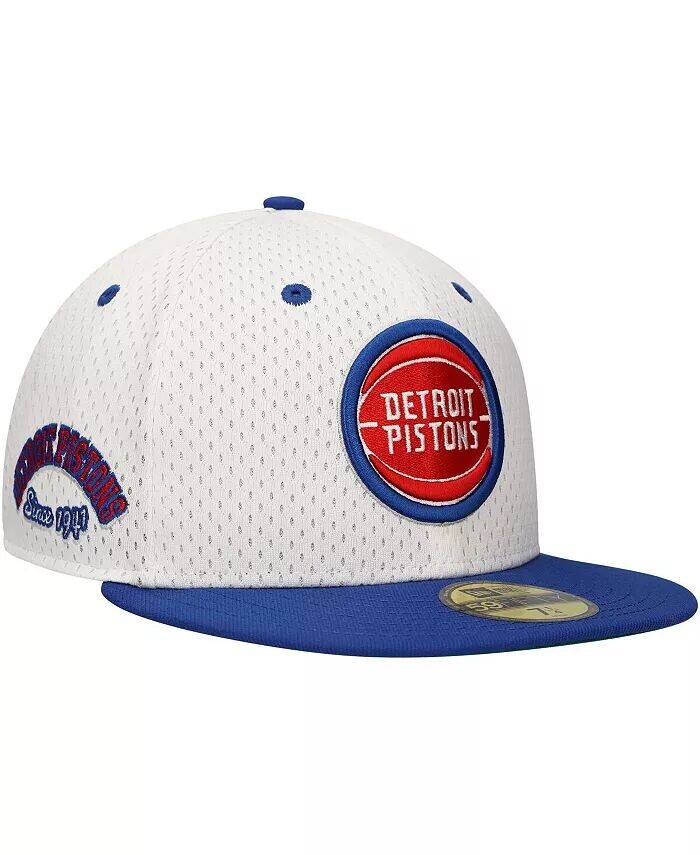 Мужская белая/синяя кепка Detroit Pistons Throwback 2Tone 59FIFTY Fitted New Era
Мужская белая/синяя кепка Detroit Pistons Throwback 2Tone 59FIFTY Fitted New Era