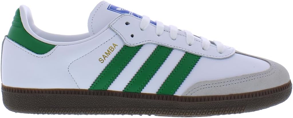 Мужские кроссовки adidas Samba OG, белый/зеленый
Мужские кроссовки adidas Samba OG, белый/зеленый