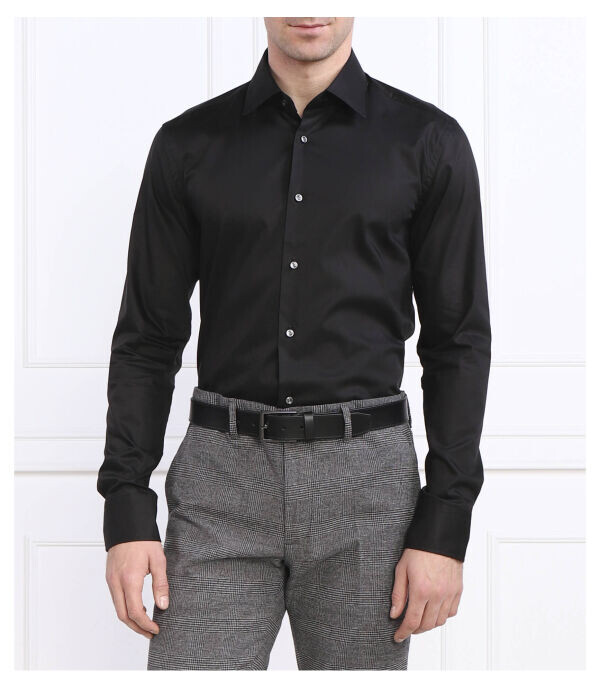 Рубашка мужская Boss классического кроя, черный
Рубашка мужская Boss классического кроя, черный