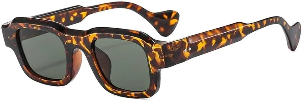 Мужские солнцезащитные очки квадратной формы в стиле ретро с заклепками, женские желто-синие очки с защитой от ультрафиолета UV400 SKFGNX, Leopard Dark Green
Мужские солнцезащитные очки квадратной формы в стиле ретро с заклепками, женские желто-синие очки с защитой от ультрафиолета UV400 SKFGNX, Leopard Dark Green