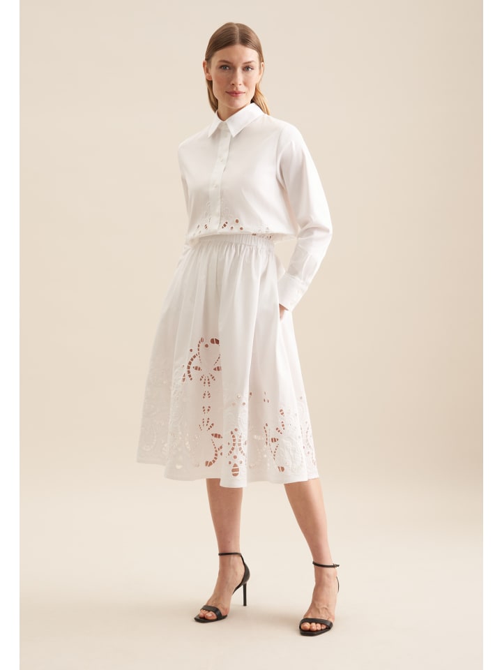 Юбка длиной до колена Seidensticker, белый
Юбка длиной до колена Seidensticker, белый