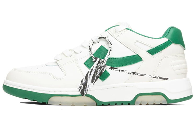 OFF-WHITE Кроссовки OFF WHITE Out Of Office Low Top бело-зеленые
OFF-WHITE Кроссовки OFF WHITE Out Of Office Low Top бело-зеленые