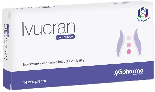 Ivucran Оздоровительная добавка для мочевых путей, 14 таблеток Ag Pharma
Ivucran Оздоровительная добавка для мочевых путей, 14 таблеток Ag Pharma