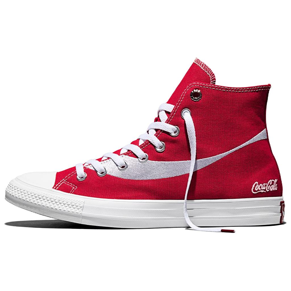 Coca Cola x CHUCK TAYLOR высокие кожаные кроссовки Unisex Converse, красный
Coca Cola x CHUCK TAYLOR высокие кожаные кроссовки Unisex Converse, красный