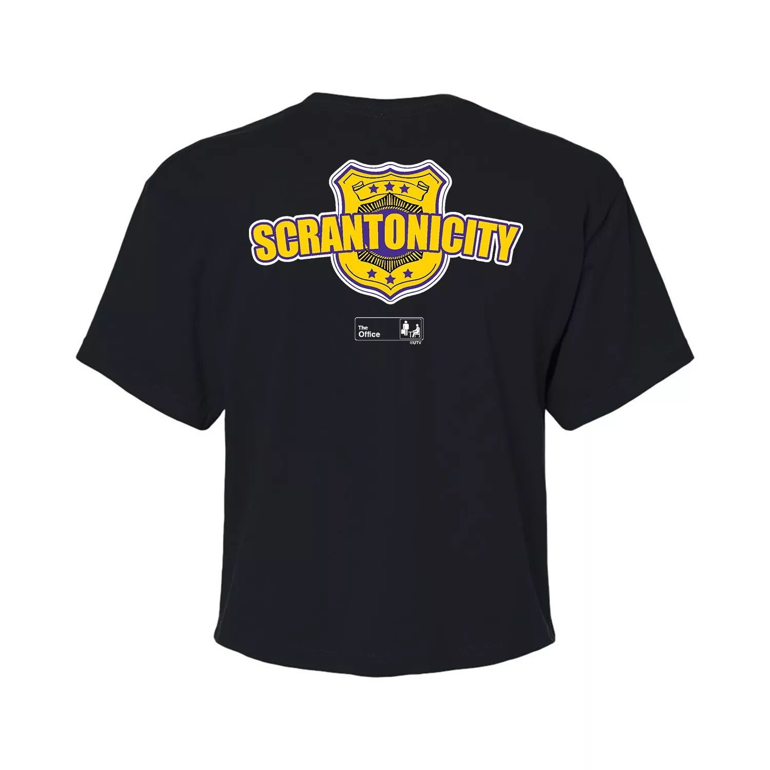 Укороченная футболка The Office Scrantonicity для юниоров Licensed Character, черный
Укороченная футболка The Office Scrantonicity для юниоров Licensed Character, черный