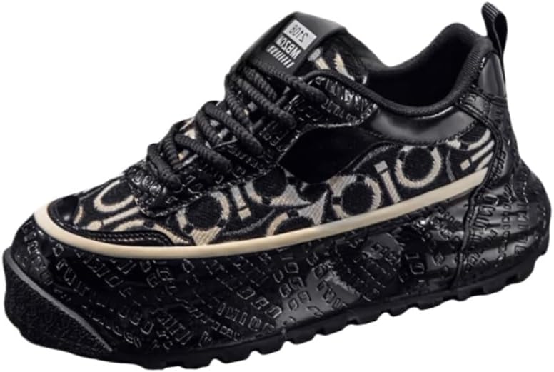 Модные мужские спортивные кроссовки - повседневные и - толстая подошва для увеличения роста - доступны большие размеры Fusecottc, черный
Модные мужские спортивные кроссовки - повседневные и - толстая подошва для увеличения роста - доступны большие размеры Fusecottc, черный