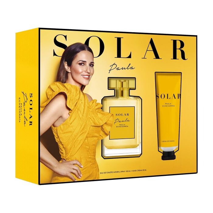 Женская туалетная вода Paula Solar Set EDT + Crema de Manos Paula Echevarría, EDT 100 ML + Crema de Manos 50 ML
Женская туалетная вода Paula Solar Set EDT + Crema de Manos Paula Echevarría, EDT 100 ML + Crema de Manos 50 ML