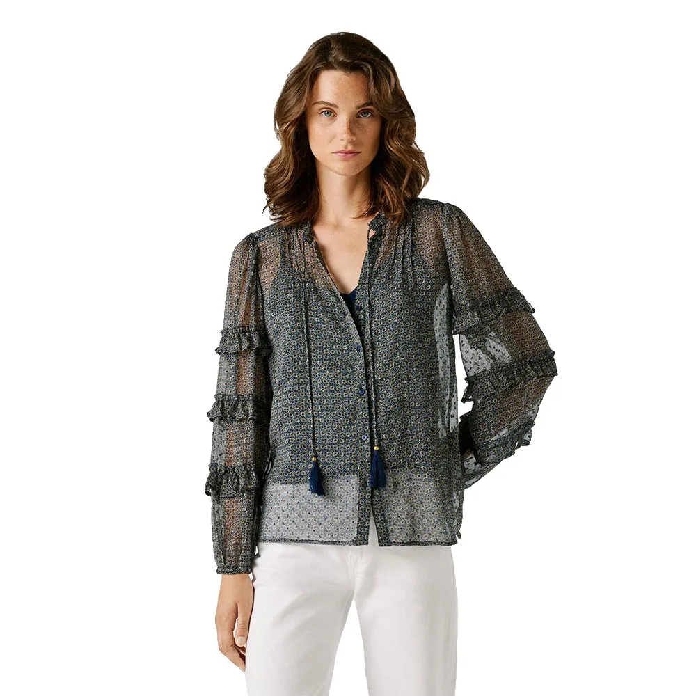 Рубашка Pepe Jeans Amber, серый
Рубашка Pepe Jeans Amber, серый