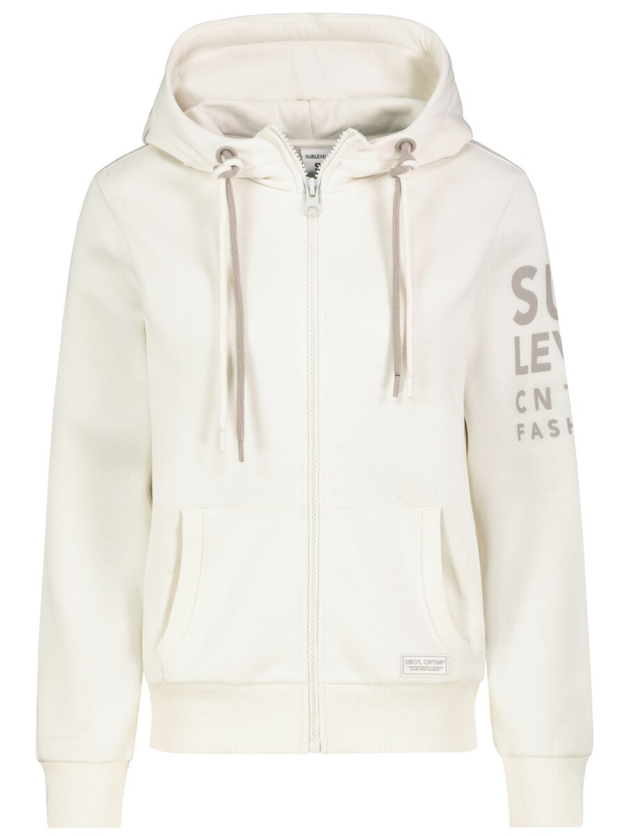 Толстовка с капюшоном на молнии Sublevel ASIDA, белый
Толстовка с капюшоном на молнии Sublevel ASIDA, белый