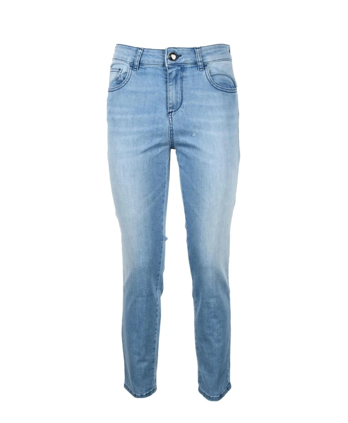 Стильные джинсы из хлопка и эластана Semicouture, синий
Стильные джинсы из хлопка и эластана Semicouture, синий