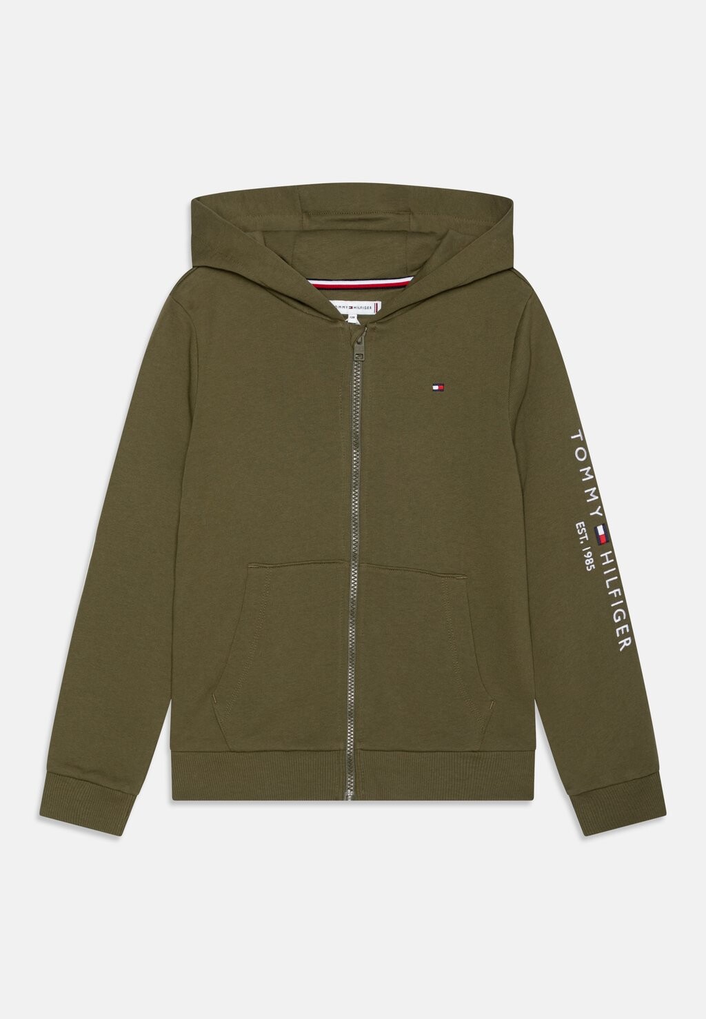 Толстовка на молнии ESSENTIAL ZIPTHROUGH HOODIE UNISEX Tommy Hilfiger, оливково-зеленый
Толстовка на молнии ESSENTIAL ZIPTHROUGH HOODIE UNISEX Tommy Hilfiger, оливково-зеленый