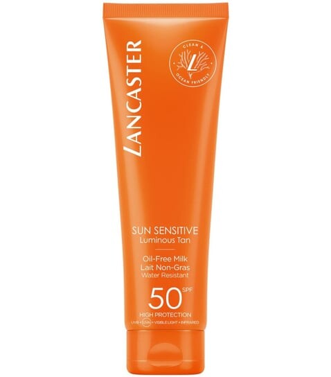 Без масла, солнцезащитный лосьон SPF 50, 150 мл Lancaster, Sun Sensitive
Без масла, солнцезащитный лосьон SPF 50, 150 мл Lancaster, Sun Sensitive