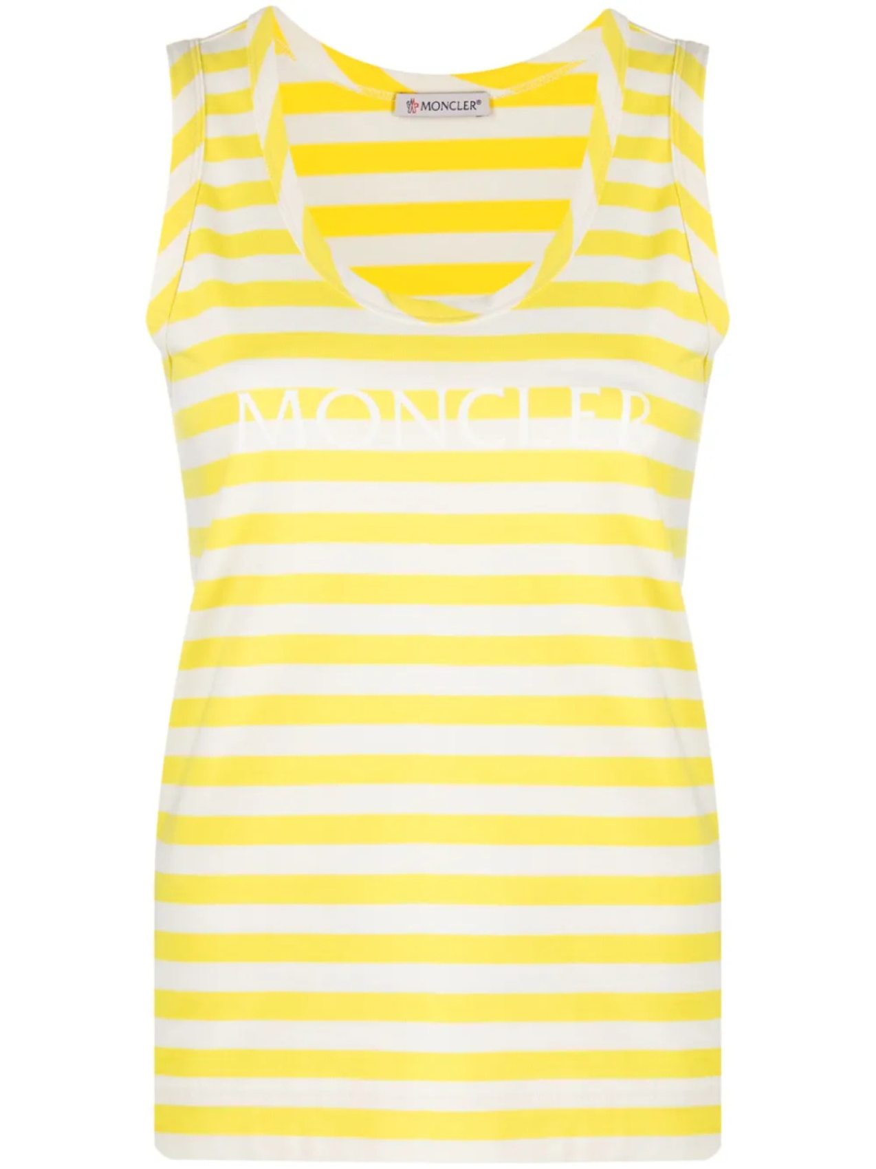 Moncler топ в полоску с логотипом, желтый
Moncler топ в полоску с логотипом, желтый