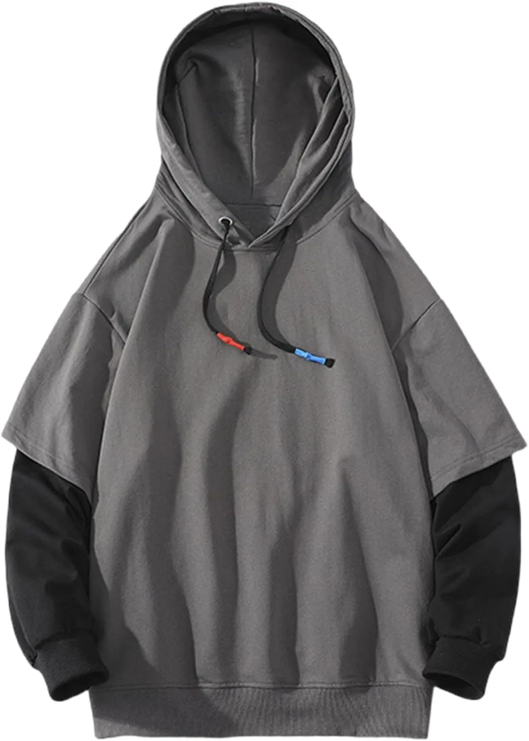 Худи для мужчин оверсайз с капюшоном на шнурке и карманами OTSANT
Худи для мужчин оверсайз с капюшоном на шнурке и карманами OTSANT