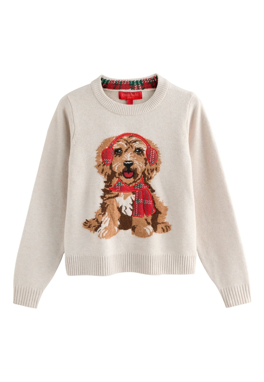 Джемпер Next Jumper, Cream Tartan Dog Graphic/Beige
Джемпер Next Jumper, Cream Tartan Dog Graphic/Beige