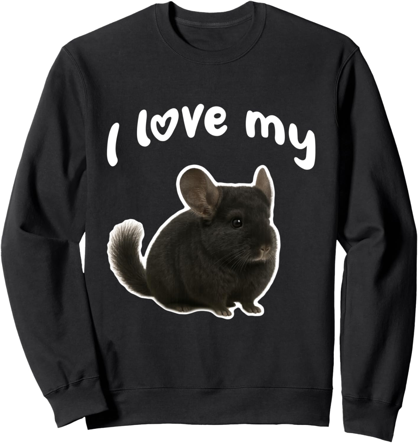 Толстовка, Я люблю свою толстовку с шиншиллой Miller Sye, черный
Толстовка, Я люблю свою толстовку с шиншиллой Miller Sye, черный