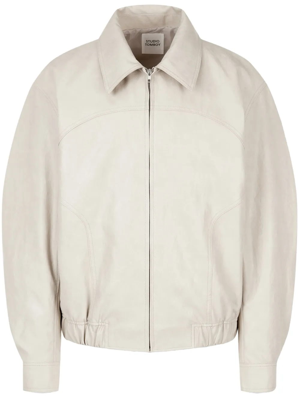 Бомбер из искусственной кожи STUDIO TOMBOY, нейтральный
Бомбер из искусственной кожи STUDIO TOMBOY, нейтральный