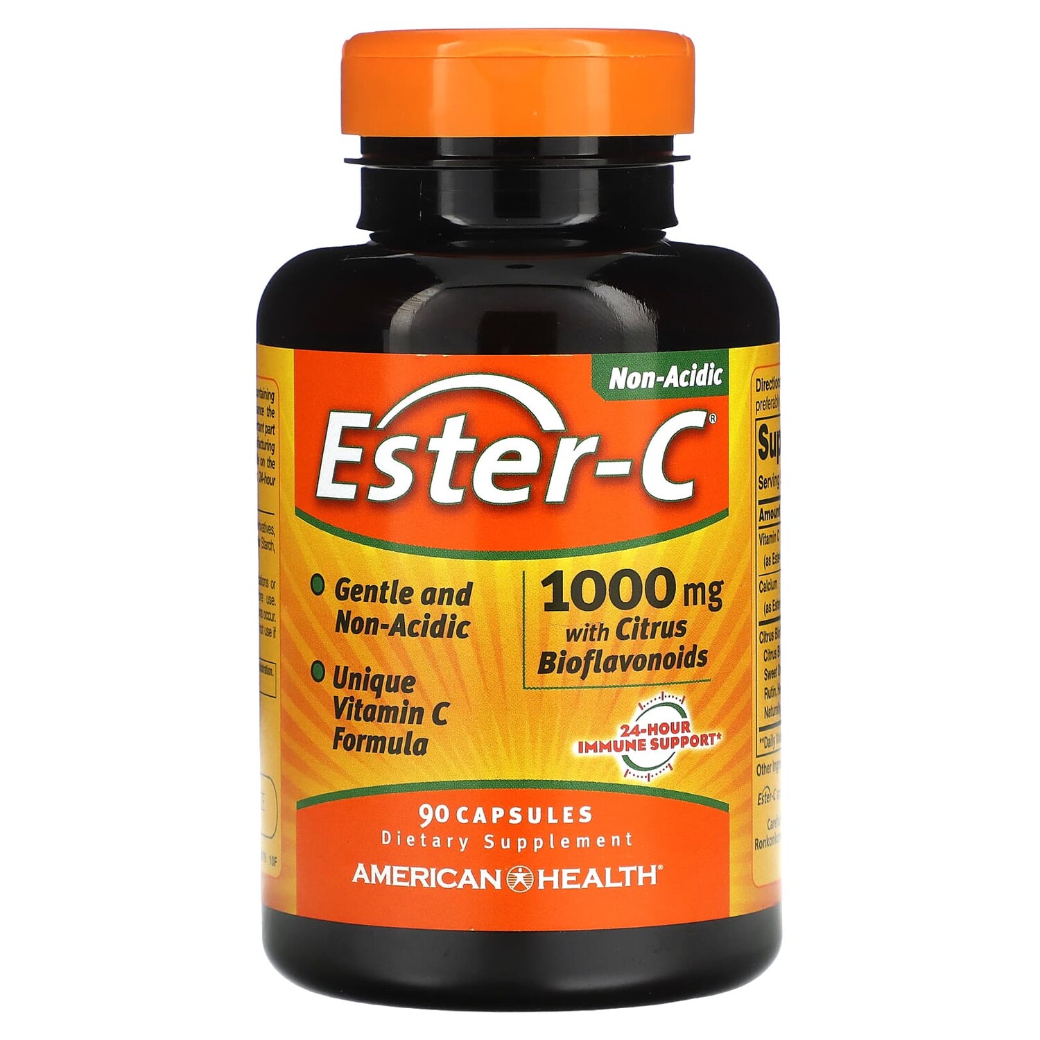 American Health Ester-C с цитрусовыми биофлавоноидами 1000 мг 90 капсул
American Health Ester-C с цитрусовыми биофлавоноидами 1000 мг 90 капсул