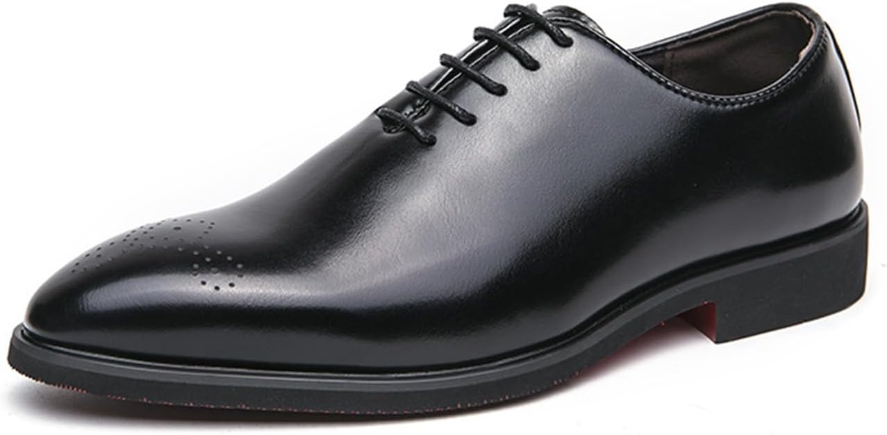 Мужские классические оксфорды KYOESCAI, удобные деловые туфли, стильные броги, дерби с шнуровкой для мужчин, черный
Мужские классические оксфорды KYOESCAI, удобные деловые туфли, стильные броги, дерби с шнуровкой для мужчин, черный