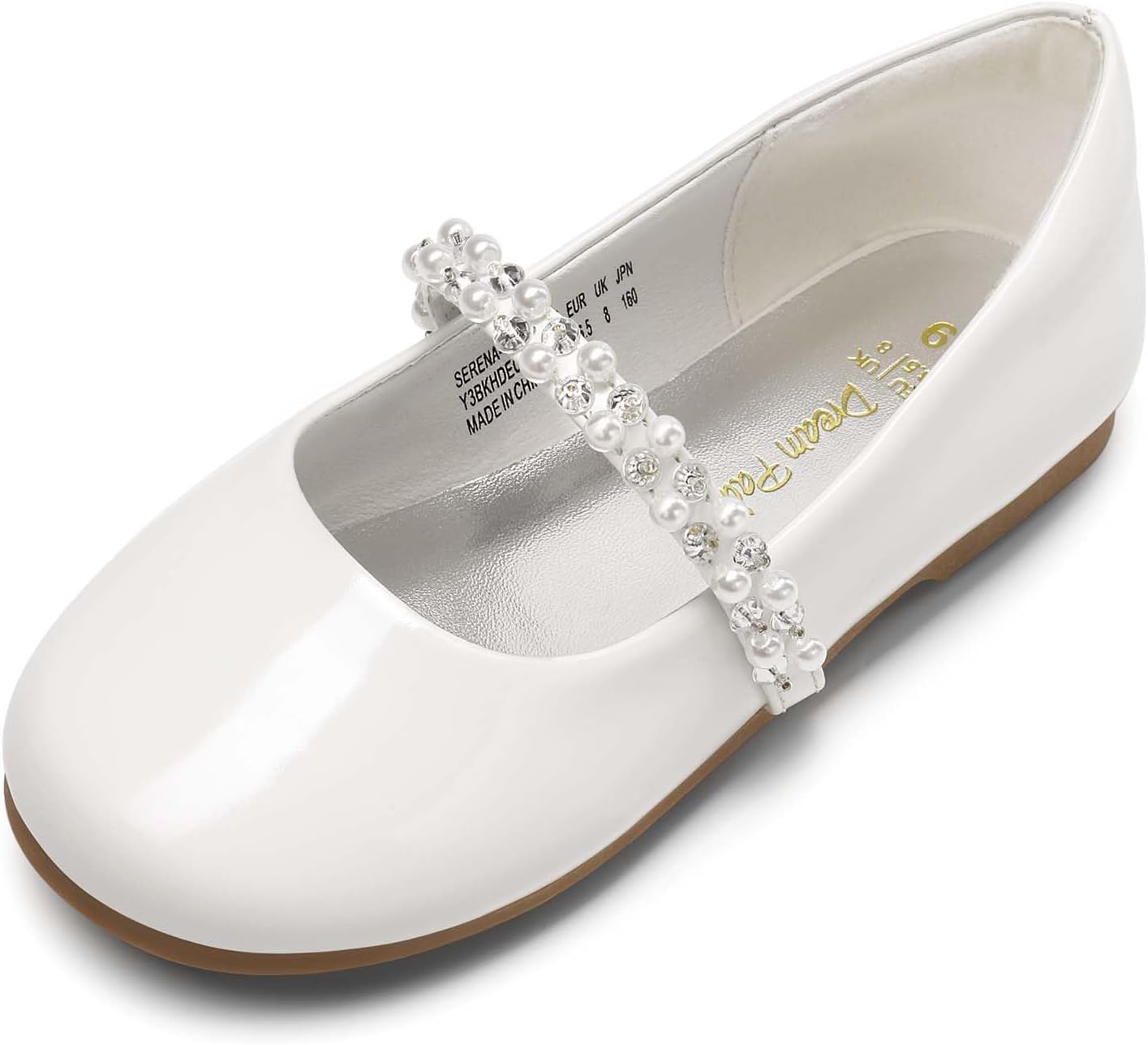 Туфли для девочек DREAM PAIRS Mary Jane Ballerina Flats для свадьбы, вечеринок (малыши/маленькие дети/старшие дети), белый
Туфли для девочек DREAM PAIRS Mary Jane Ballerina Flats для свадьбы, вечеринок (малыши/маленькие дети/старшие дети), белый