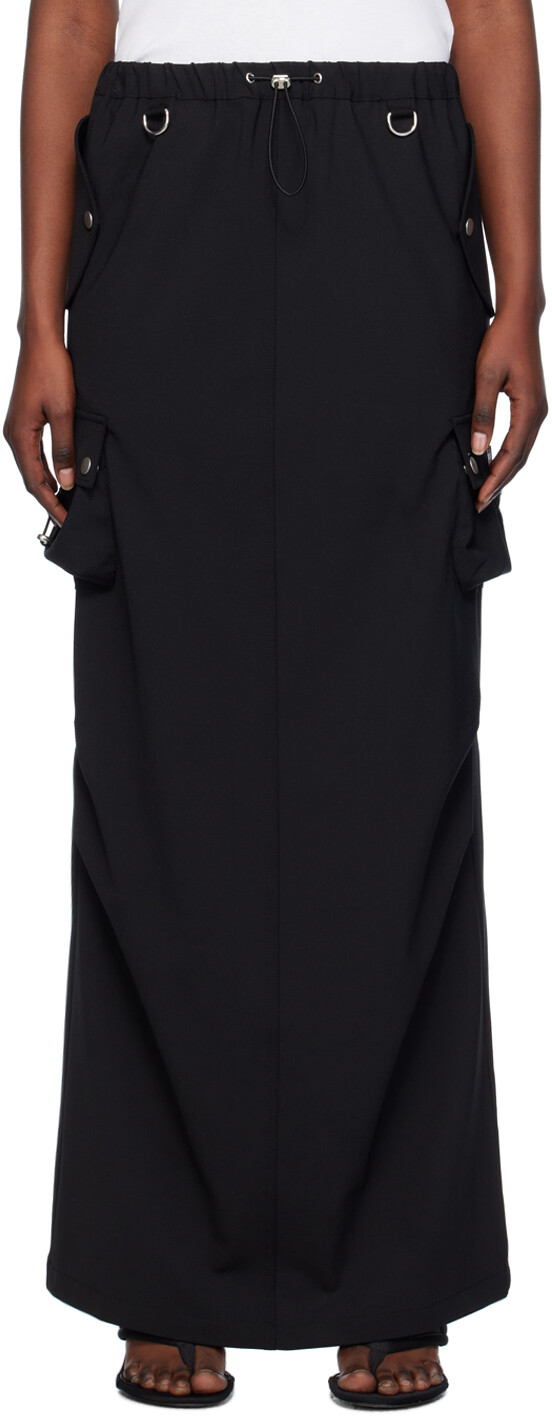 Черная длинная юбка карго строгого кроя Coperni
Черная длинная юбка карго строгого кроя Coperni