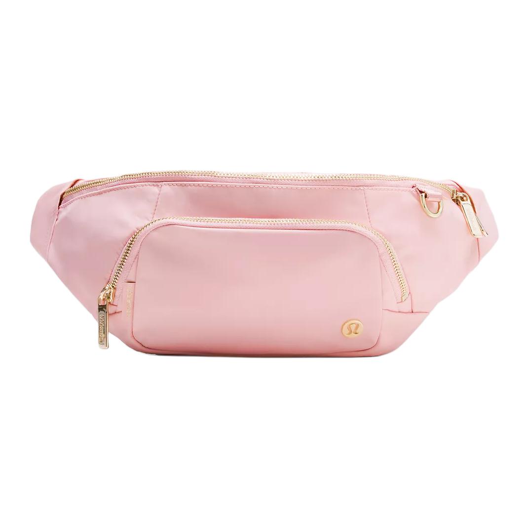 Lululemon Нейлоновая поясная сумка через плечо унисекс, Mist Pink & Gold Metal
Lululemon Нейлоновая поясная сумка через плечо унисекс, Mist Pink & Gold Metal