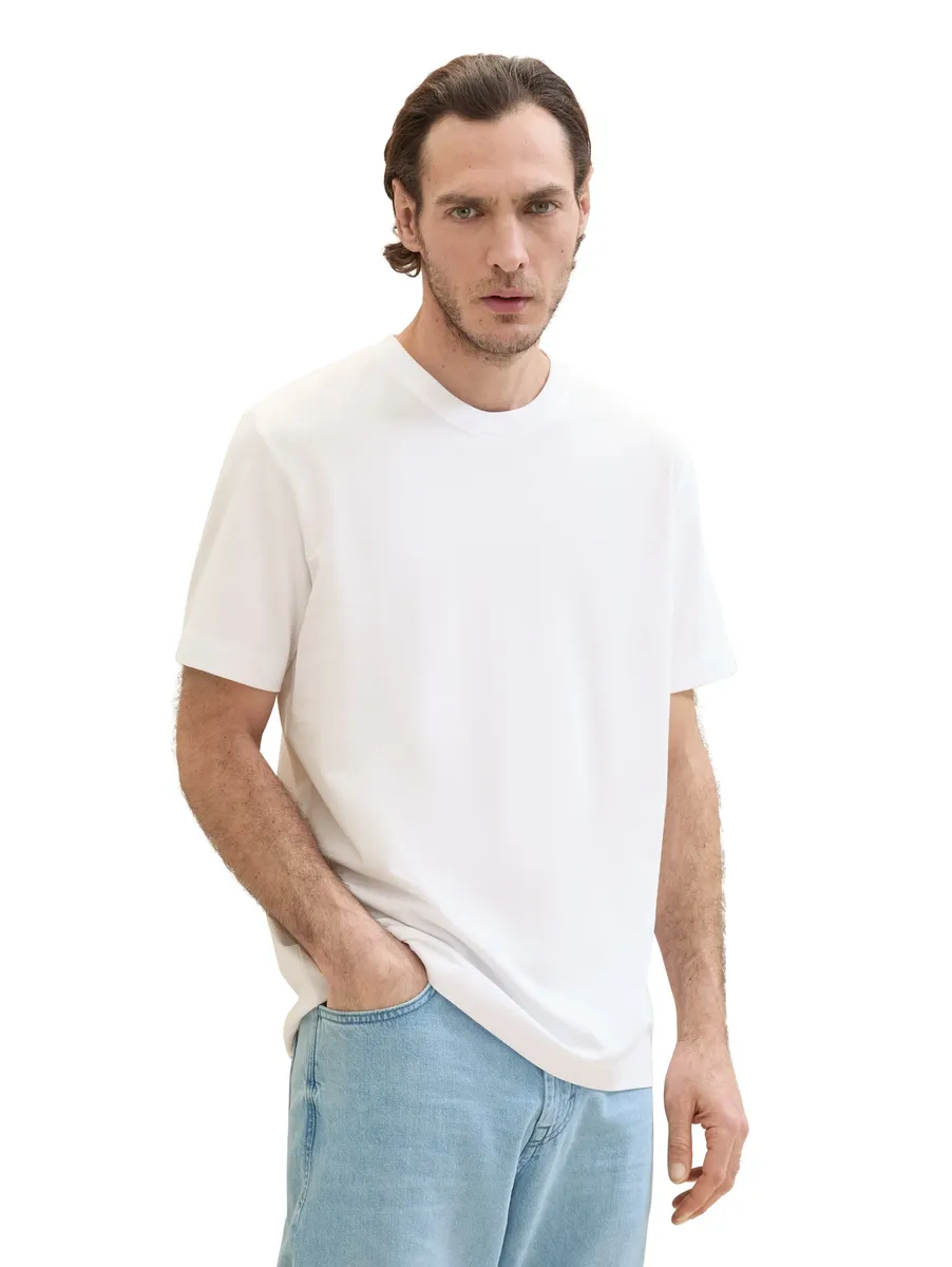 Футболка TOM TAILOR со структурой пике, белый
Футболка TOM TAILOR со структурой пике, белый