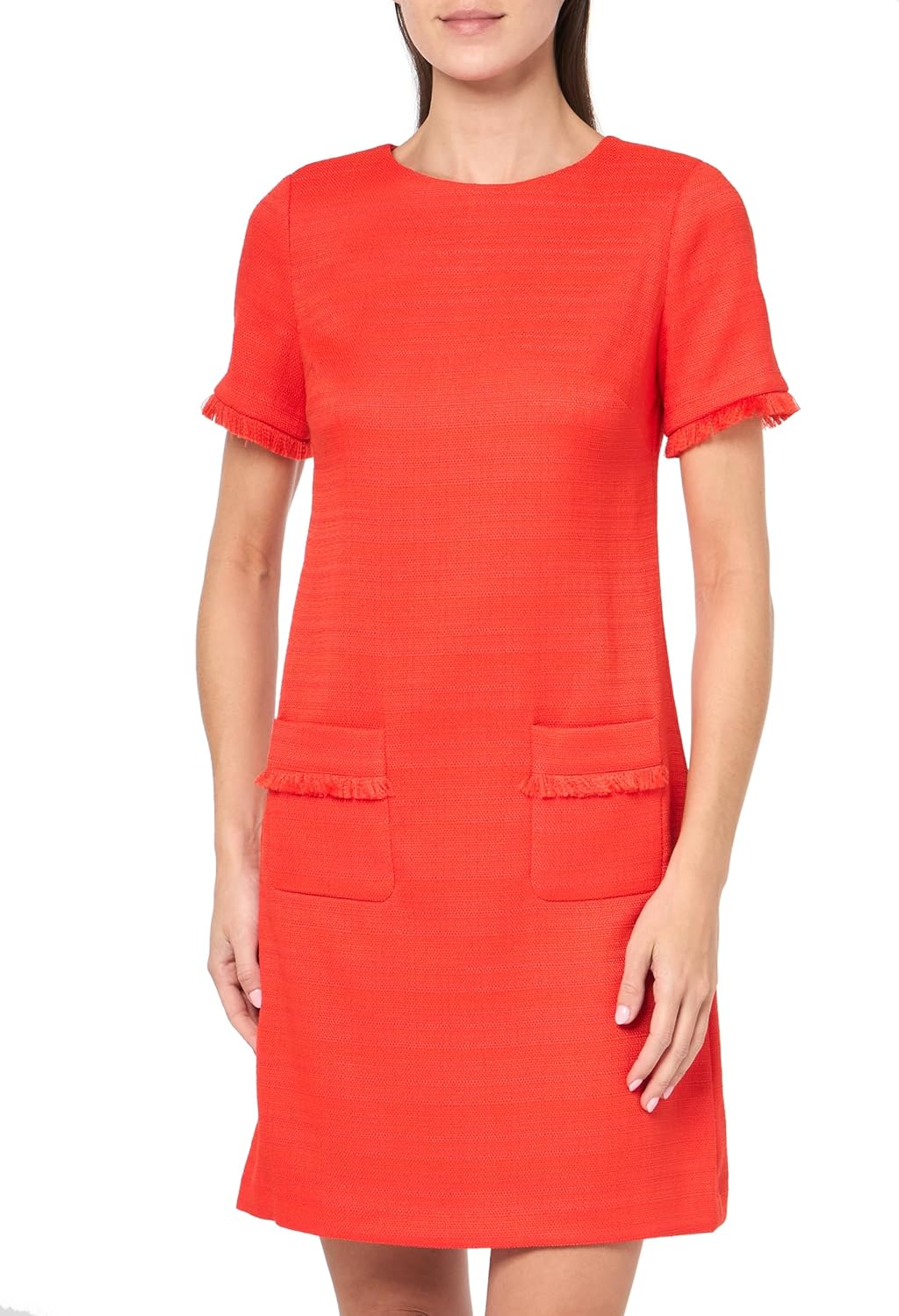 Женское мини-платье Tommy Hilfiger с плиссированной отделкой, короткими рукавами и высоким воротом, Sunset
Женское мини-платье Tommy Hilfiger с плиссированной отделкой, короткими рукавами и высоким воротом, Sunset