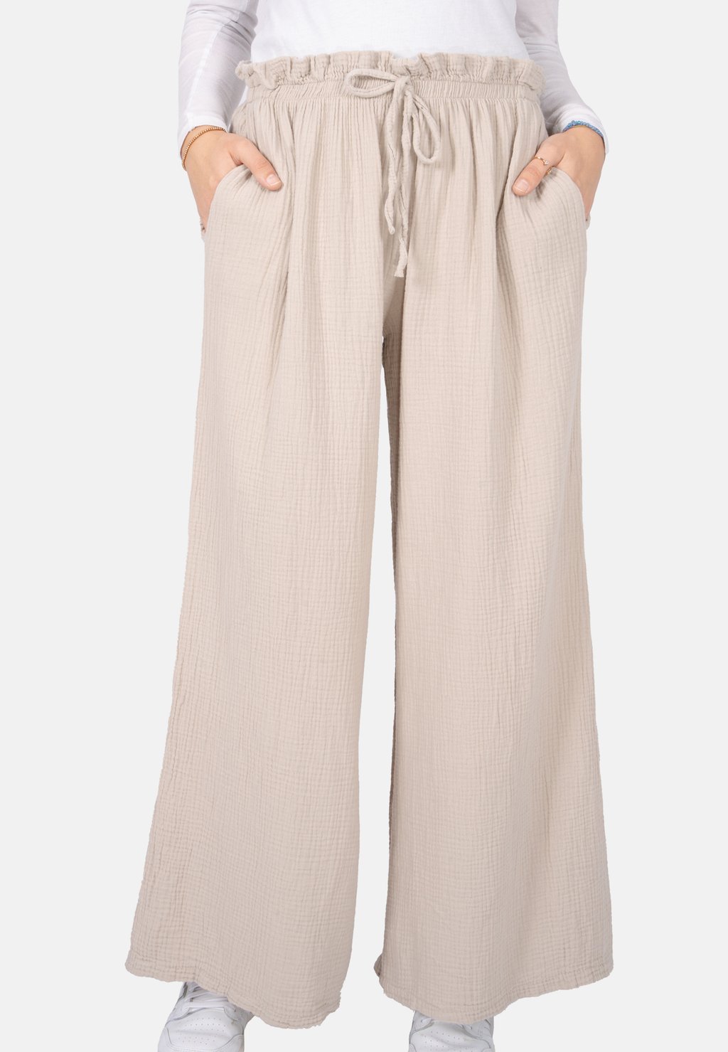 Брюки LISKA MUSSELIN OVERSIZED Seasons of April, бежевый
Брюки LISKA MUSSELIN OVERSIZED Seasons of April, бежевый