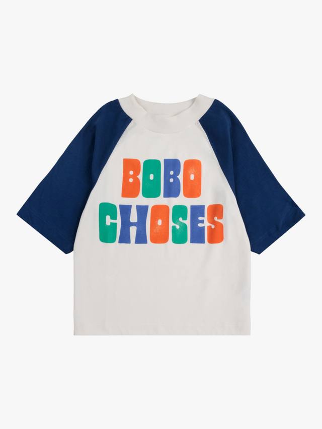 Детская футболка реглан из органического хлопка Bobo Choses, Multicolour
Детская футболка реглан из органического хлопка Bobo Choses, Multicolour
