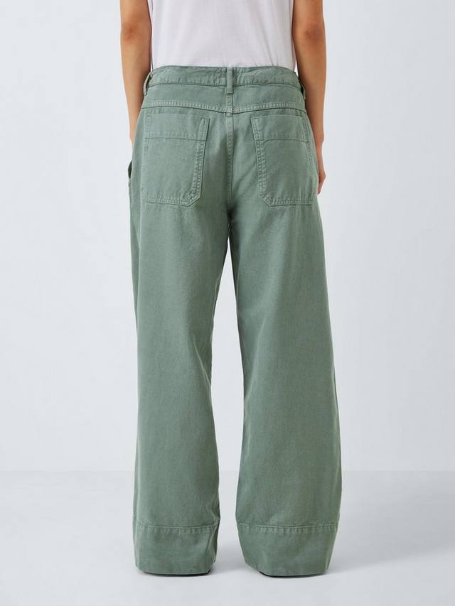 Брюки с завязками из морского ушка AND/OR, зеленый
Брюки с завязками из морского ушка AND/OR, зеленый