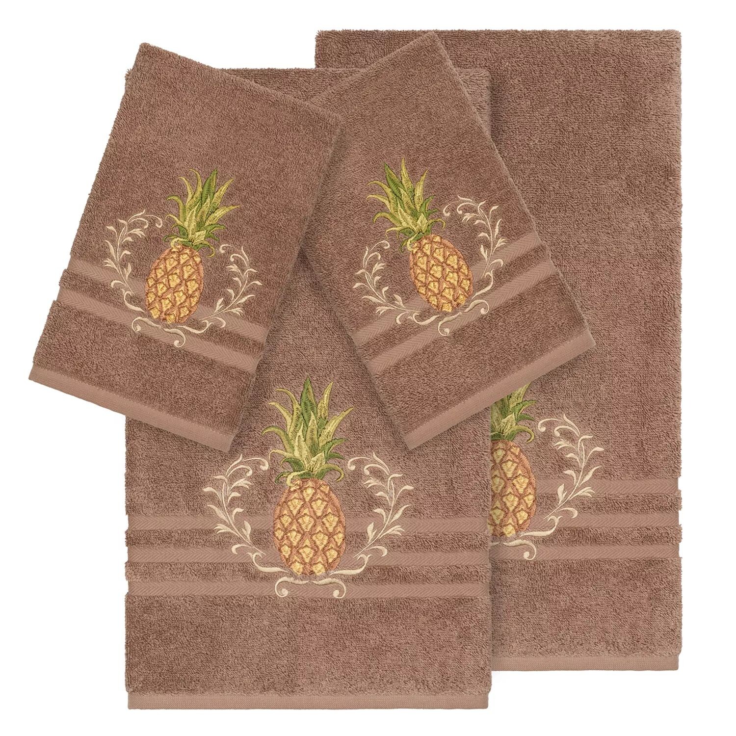 Linum Home Textiles Набор полотенец из турецкого хлопка с украшением из 4 предметов
Linum Home Textiles Набор полотенец из турецкого хлопка с украшением из 4 предметов