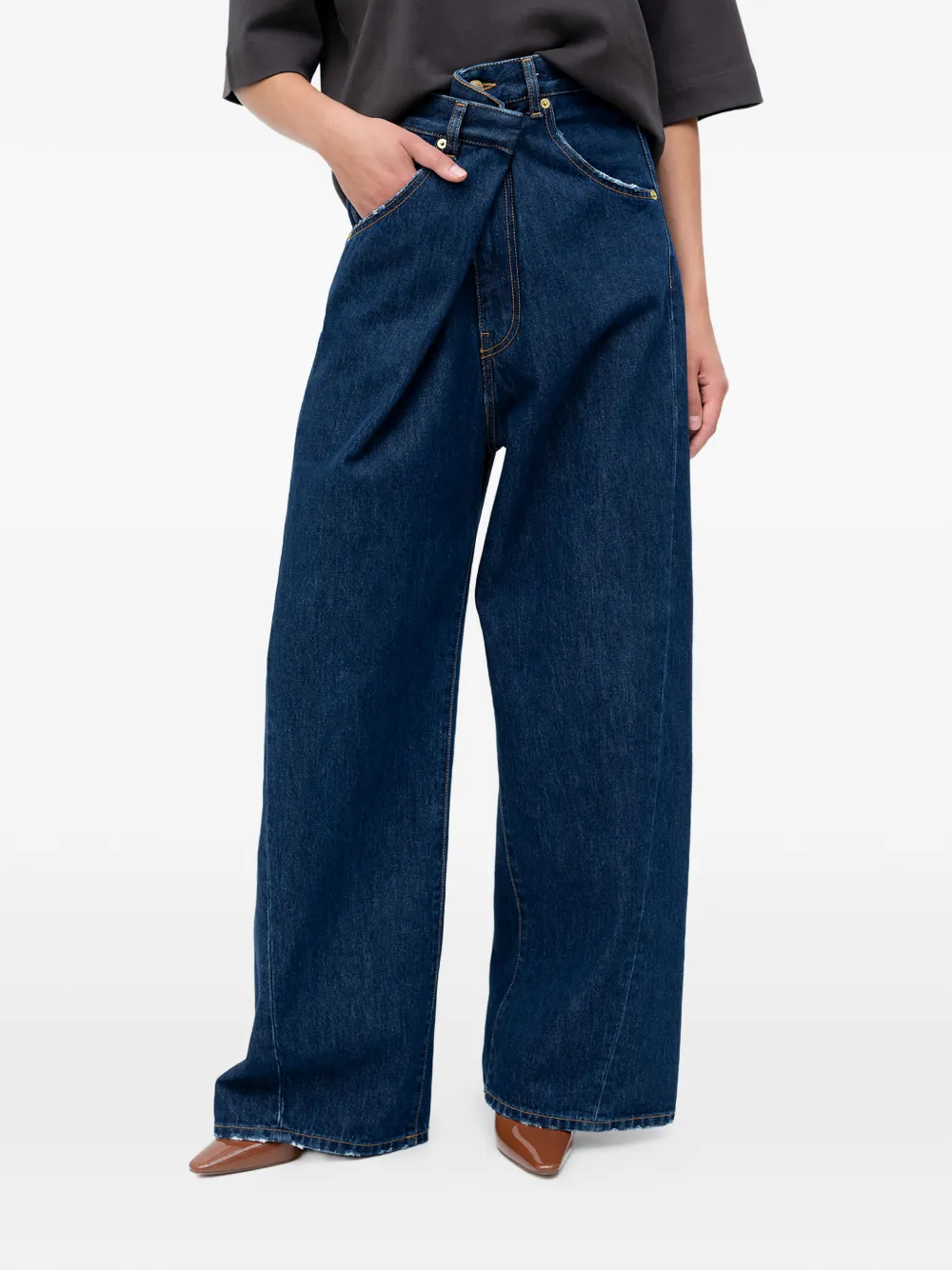 Джинсы Ines из потертого денима Darkpark, синий
Джинсы Ines из потертого денима Darkpark, синий