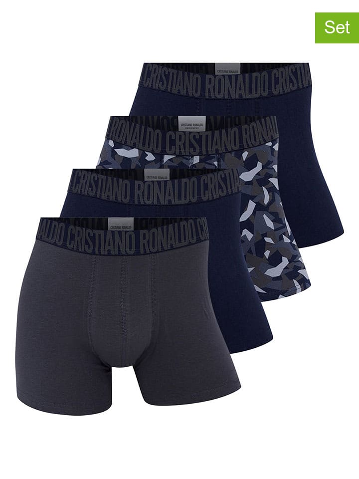 CR7 Комплект из 4 штук: боксерские трусы темно-синего цвета
CR7 Комплект из 4 штук: боксерские трусы темно-синего цвета