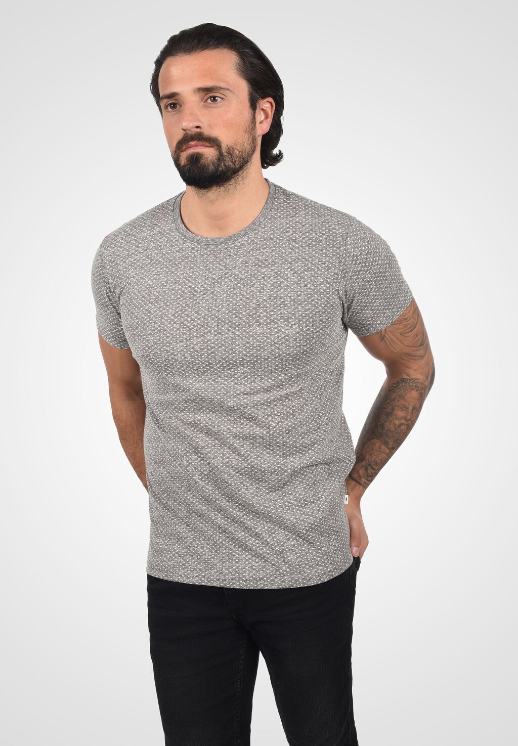 Футболка базовая SDALARICO Solid, цвет grey melange
Футболка базовая SDALARICO Solid, цвет grey melange