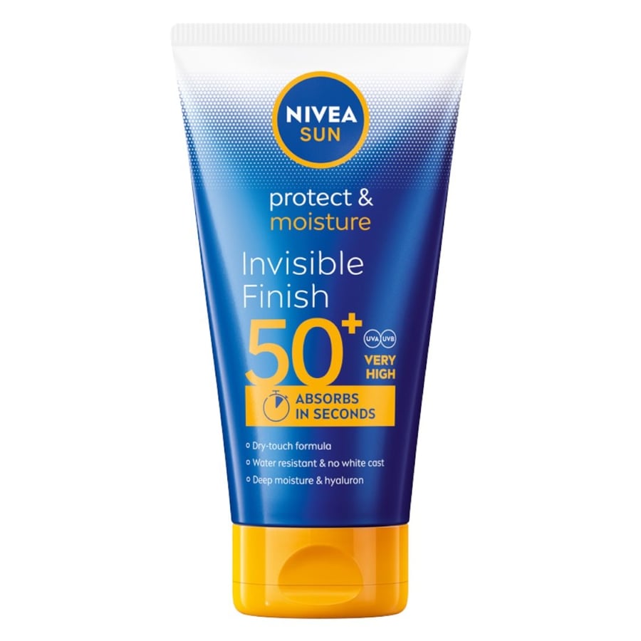 Увлажняющий солнцезащитный крем Nivea Sun Protect & Moisture Invisible Finish SPF50+ 150 мл
Увлажняющий солнцезащитный крем Nivea Sun Protect & Moisture Invisible Finish SPF50+ 150 мл