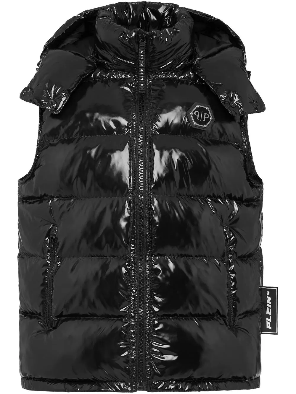 Дутый жилет с нашивкой-логотипом Philipp Plein, черный
Дутый жилет с нашивкой-логотипом Philipp Plein, черный
