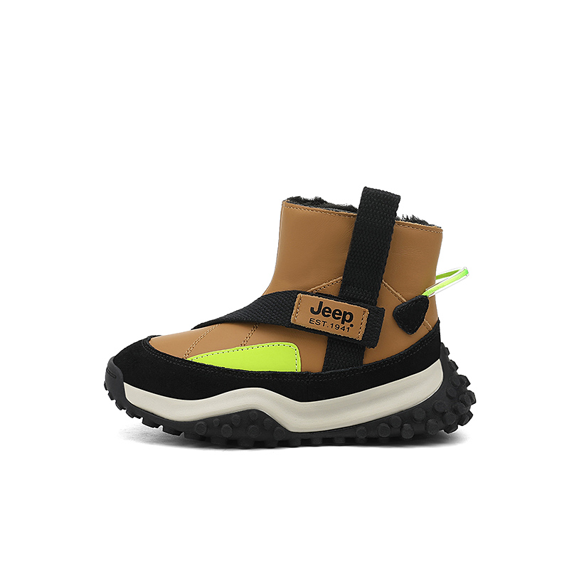 Jeep Устойчивые к скольжению, износостойкие, дышащие, утепленные ботинки Earth Yellow High Top для детей
Jeep Устойчивые к скольжению, износостойкие, дышащие, утепленные ботинки Earth Yellow High Top для детей