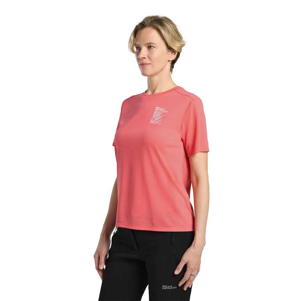 Футболка с коротким рукавом Jack Wolfskin Vonnan Graphic, розовый
Футболка с коротким рукавом Jack Wolfskin Vonnan Graphic, розовый