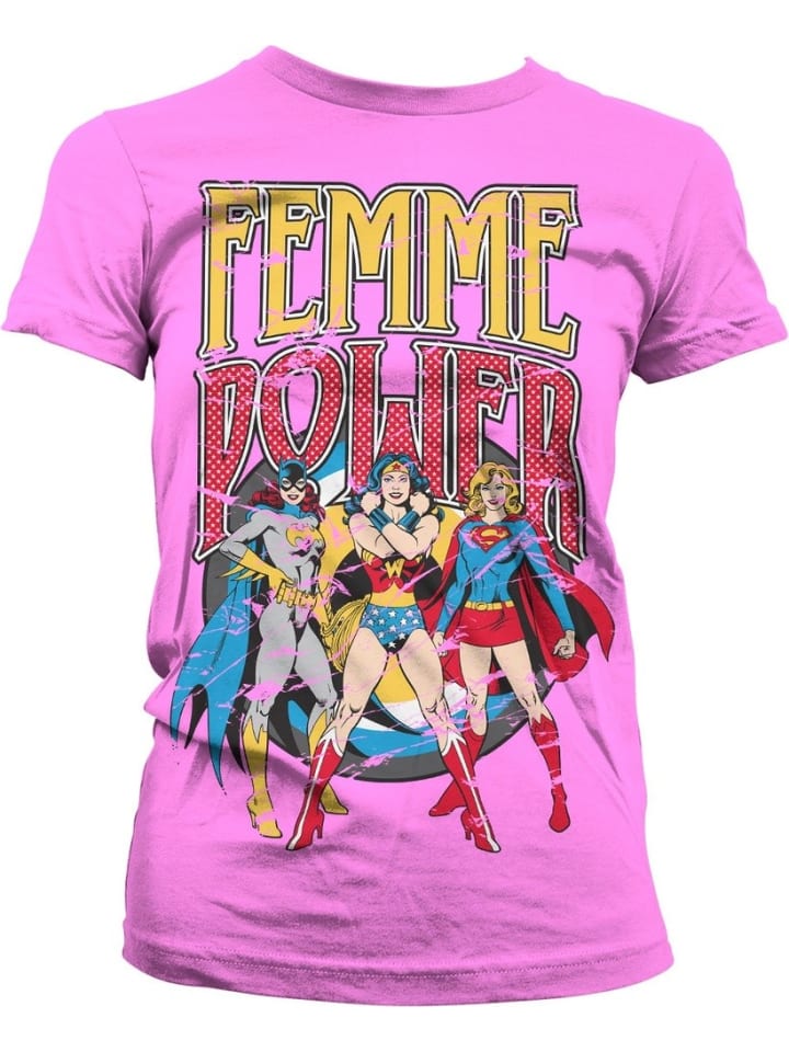 Розовая рубашка DC Comics
Розовая рубашка DC Comics