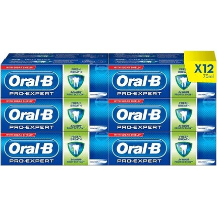 Зубная паста Oral-B Pro-Expert Свежее дыхание 900 мл Профессиональная защита и укрепление зубов с сахаром Shield Cool Mint
Зубная паста Oral-B Pro-Expert Свежее дыхание 900 мл Профессиональная защита и укрепление зубов с сахаром Shield Cool Mint