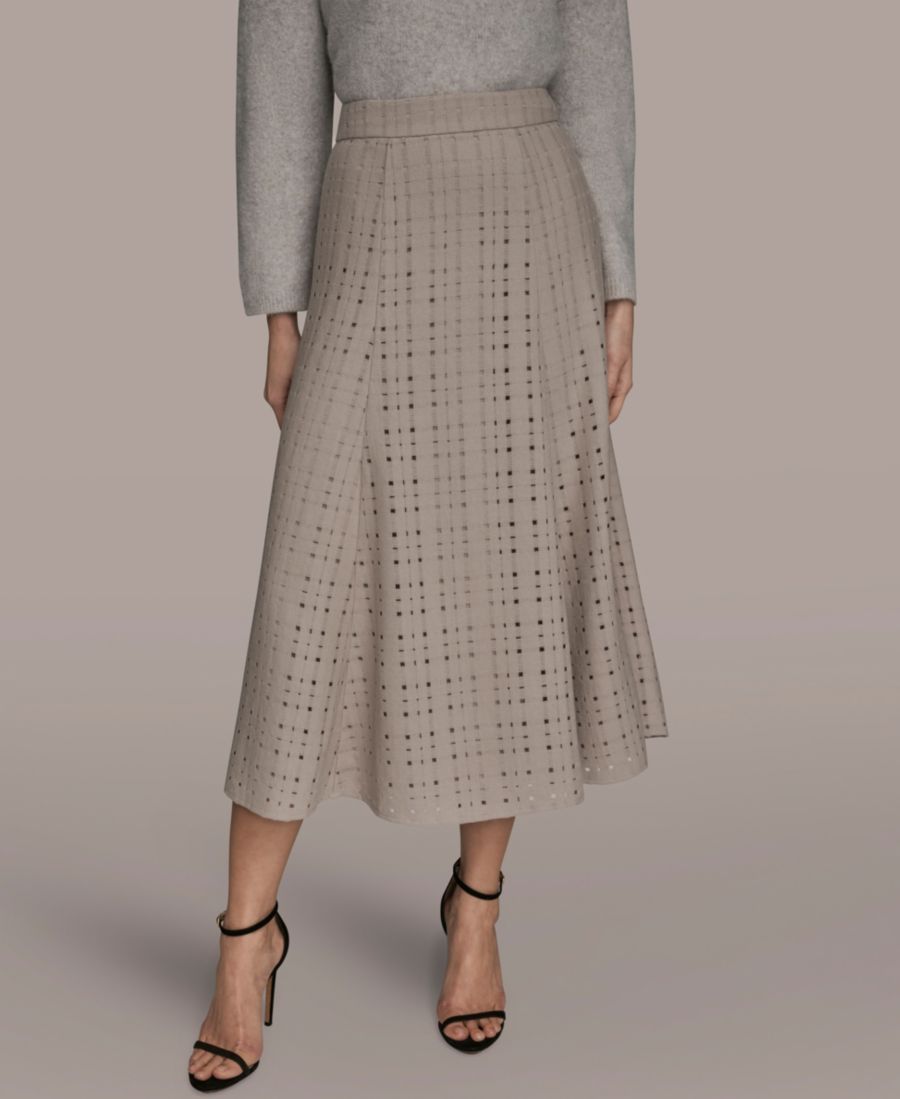 Женская юбка А-силуэта с боковой молнией Donna Karan New York, Vapor
Женская юбка А-силуэта с боковой молнией Donna Karan New York, Vapor