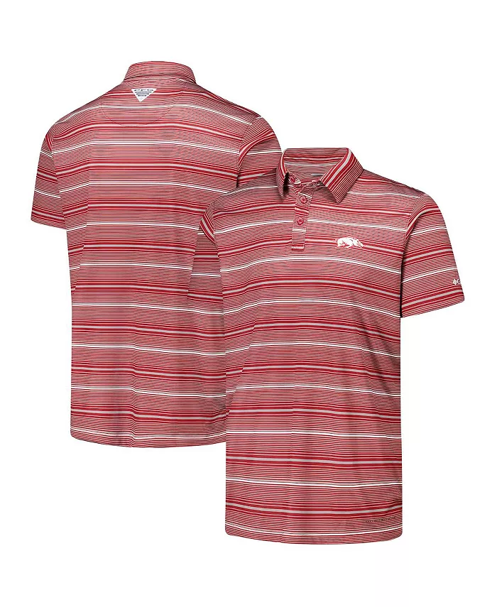Мужская поло PFG Super Terminal Tackle Omni-Shade в полоску Arkansas Razorbacks Cardinal Columbia
Мужская поло PFG Super Terminal Tackle Omni-Shade в полоску Arkansas Razorbacks Cardinal Columbia