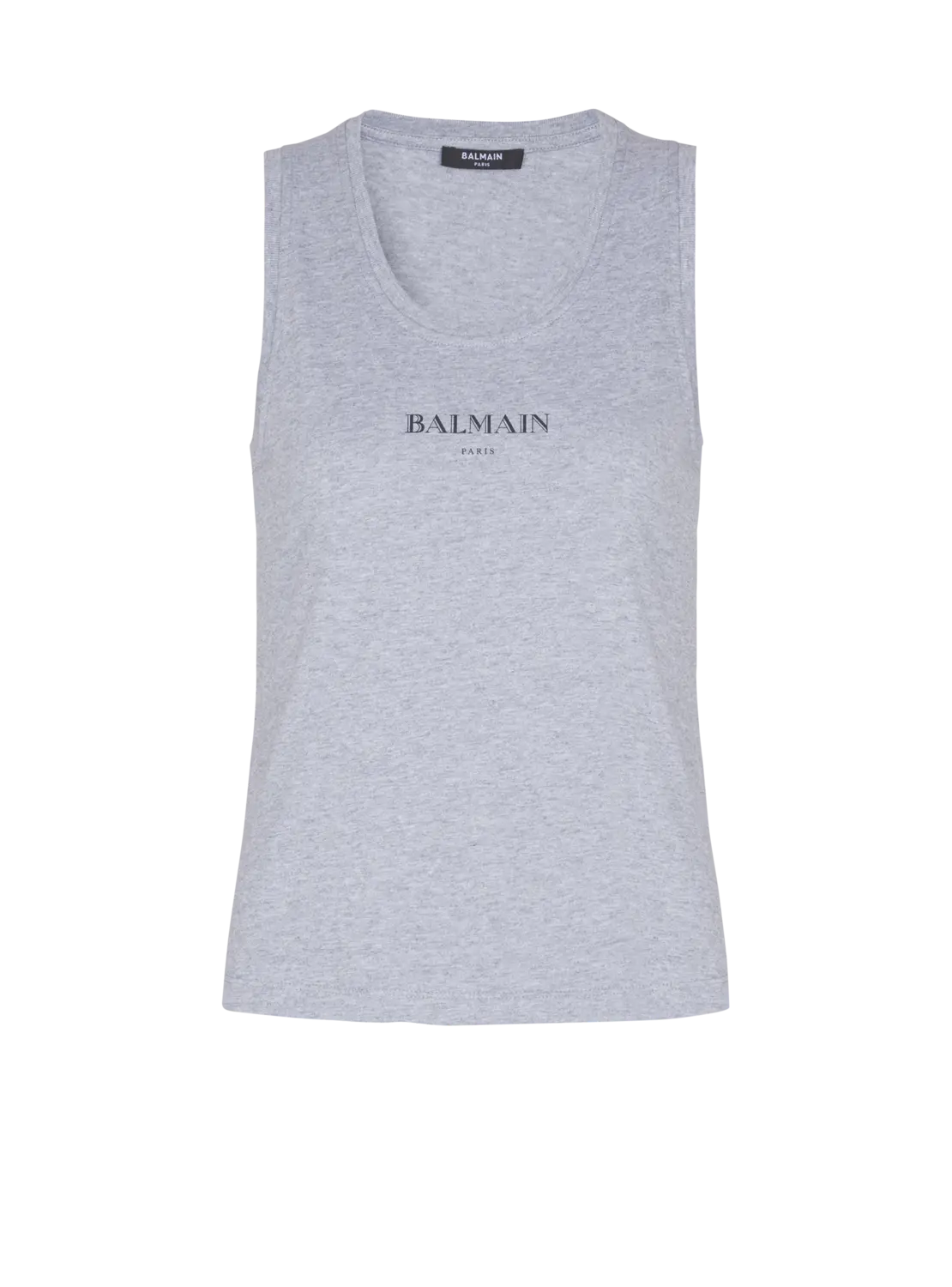 Майка с принтом Balmain, серый
Майка с принтом Balmain, серый