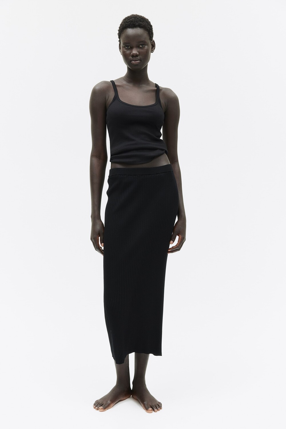 Юбка рельефной вязки H&M, черный
Юбка рельефной вязки H&M, черный